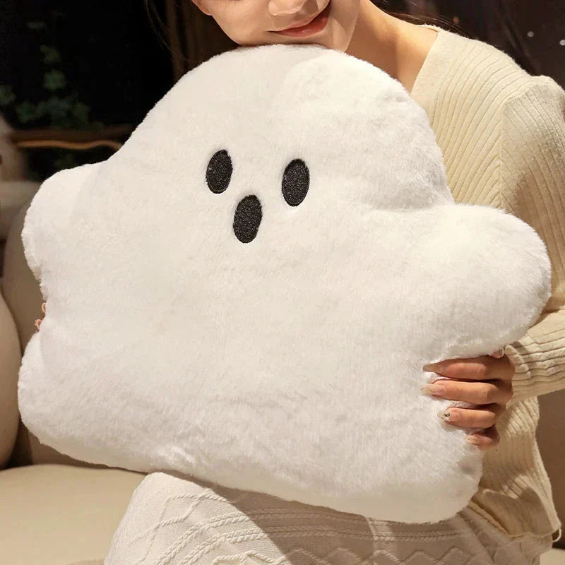 Karnz | Ghost White Cloud Plüschkissen
