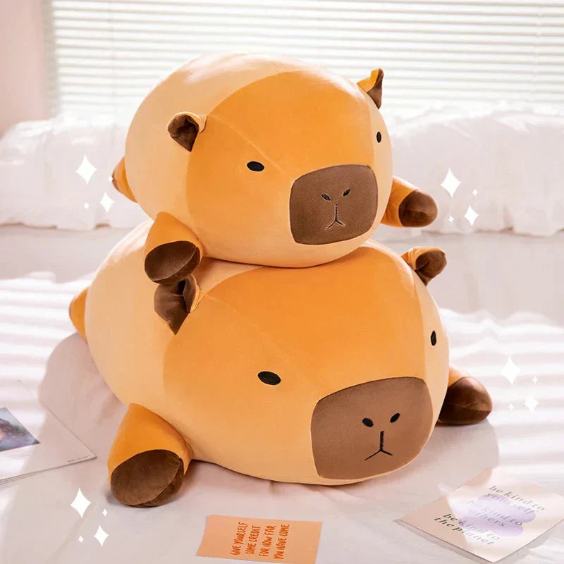 Karnz | Riesiges kuscheliges Capybara Plüschtier