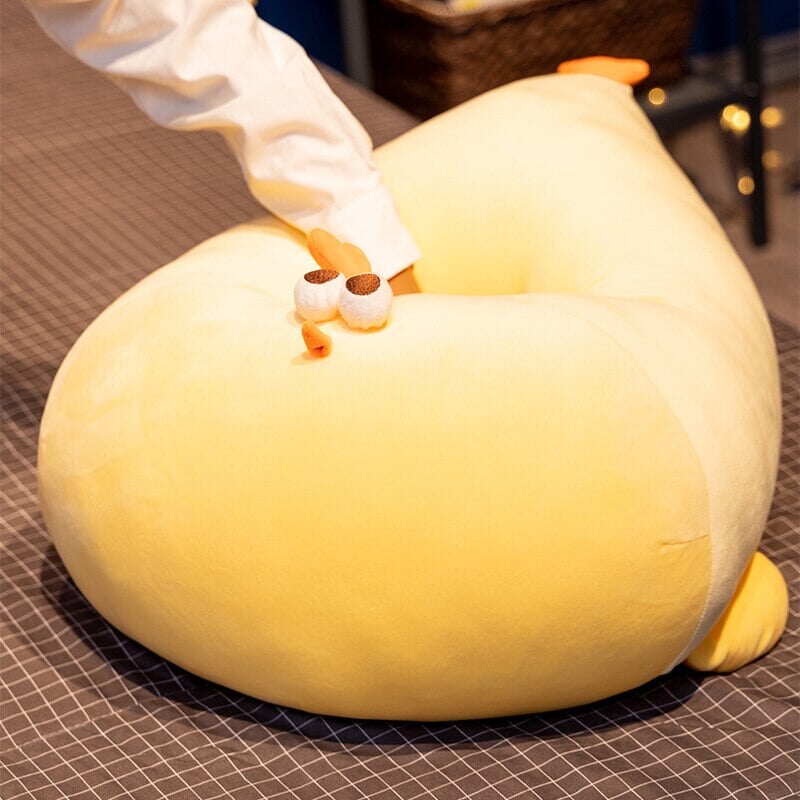 Karnz | Jaba die Chonky Gelbe Henne Plüschfigur