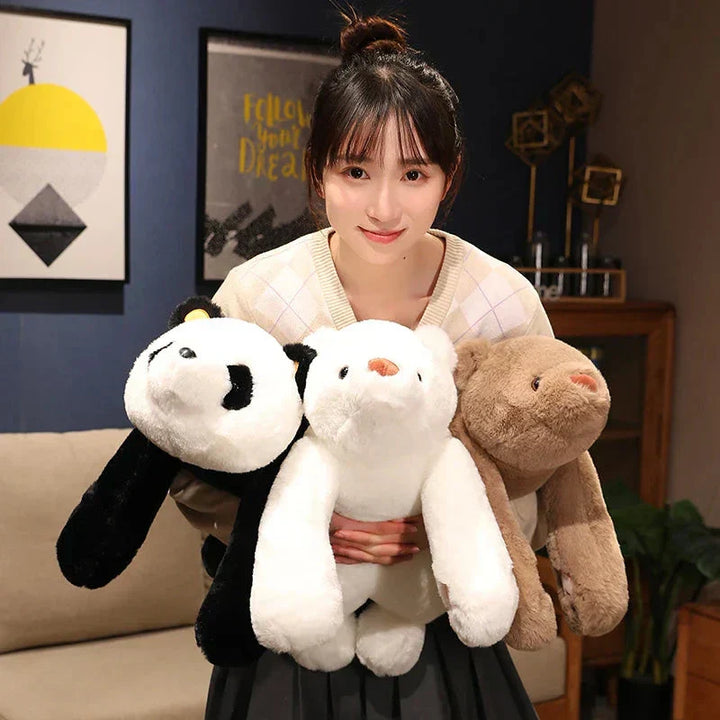 Karnz | Langer riesiger kuscheliger Teddybär Panda Eisbär Plüschtiere