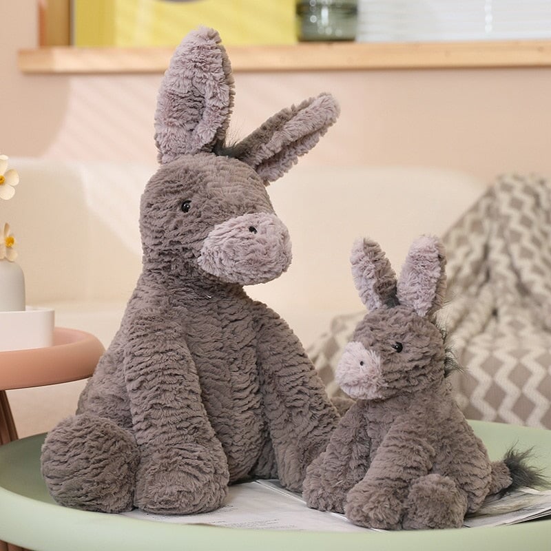 Karnz | Whispy der flauschige Esel Plüschfigur