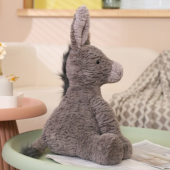 Karnz | Whispy der flauschige Esel Plüschfigur