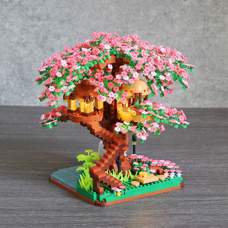 Karnz | Sakura Kirschblütenbaumhaus Nano-Bauset