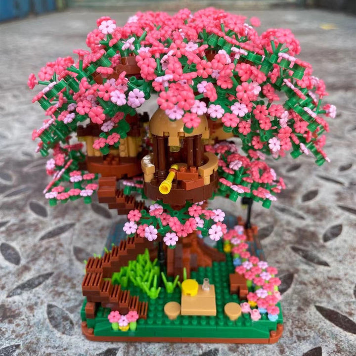 Karnz | Sakura Kirschblütenbaumhaus Nano-Bauset