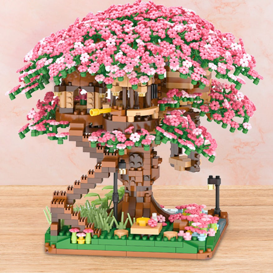 Karnz | Sakura Kirschblütenbaumhaus Nano-Bauset