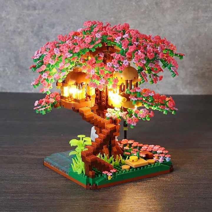 Karnz | Sakura Kirschblütenbaumhaus Nano-Bauset