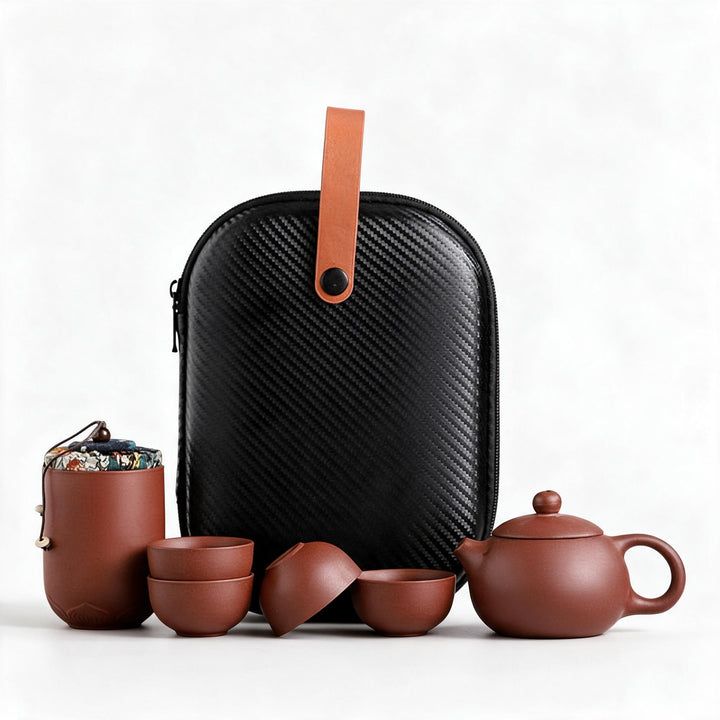 Keramik Teekannen Set