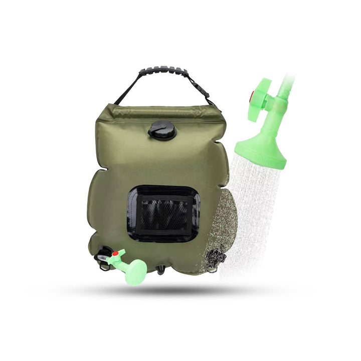 ZonFlow Faltbare Outdoor-Duschtasche – 20L Solarheizung | Karnz