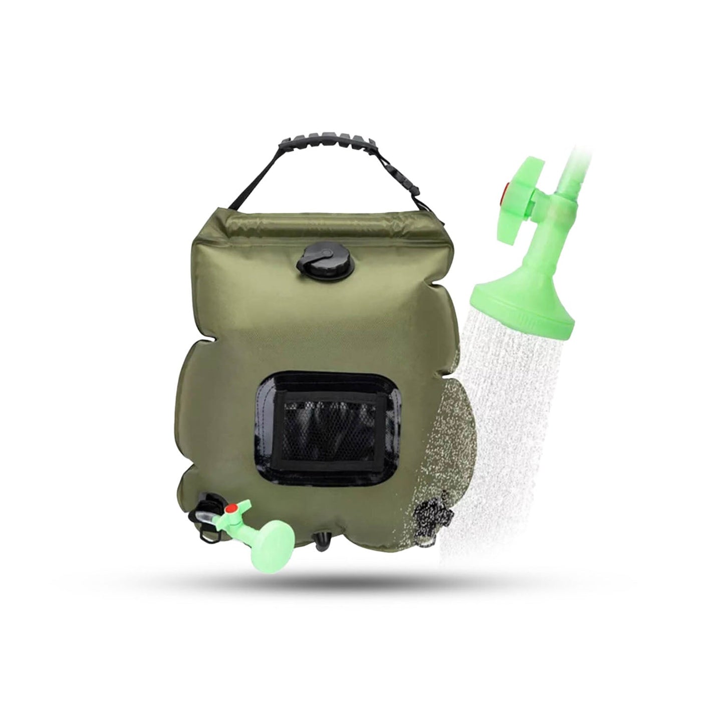 ZonFlow Faltbare Outdoor-Duschbeutel – 20L Solarheizung | Karnz