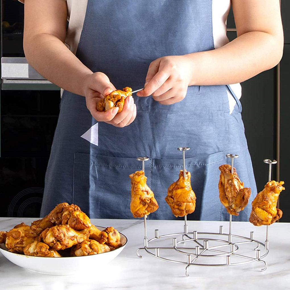 Küchen-Luftfritteuse Rack Zubehör BBQ Grillplatte Rösthalter Werkzeug | Karnz