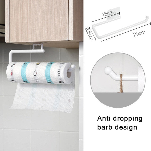 Küchenpapierrollenhalter Handtuchaufhängestange Toilettenpapierhalter | Karnz