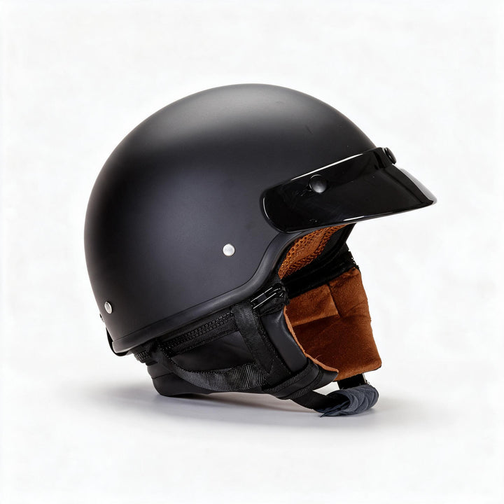 Klassische Halbhelm Motorrad Ausrüstung Karnz
