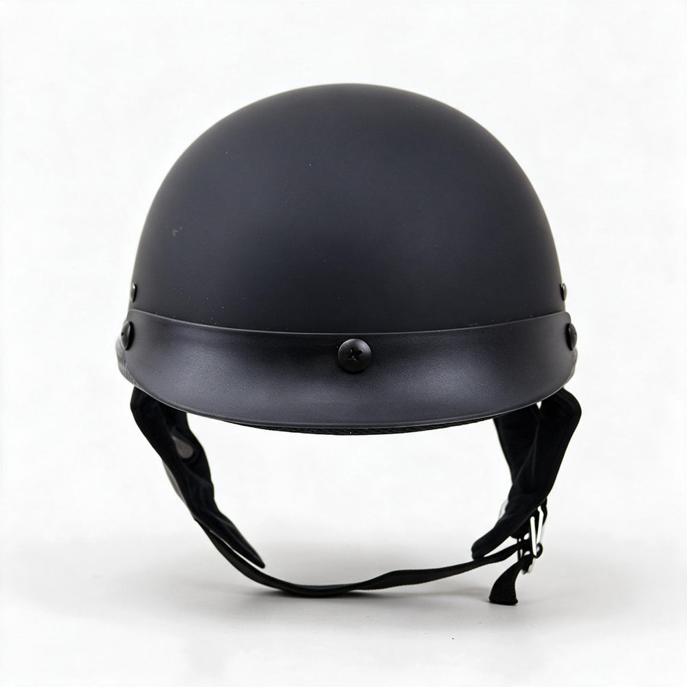 Klassischer Low-Profile Motorradhelm Karnz