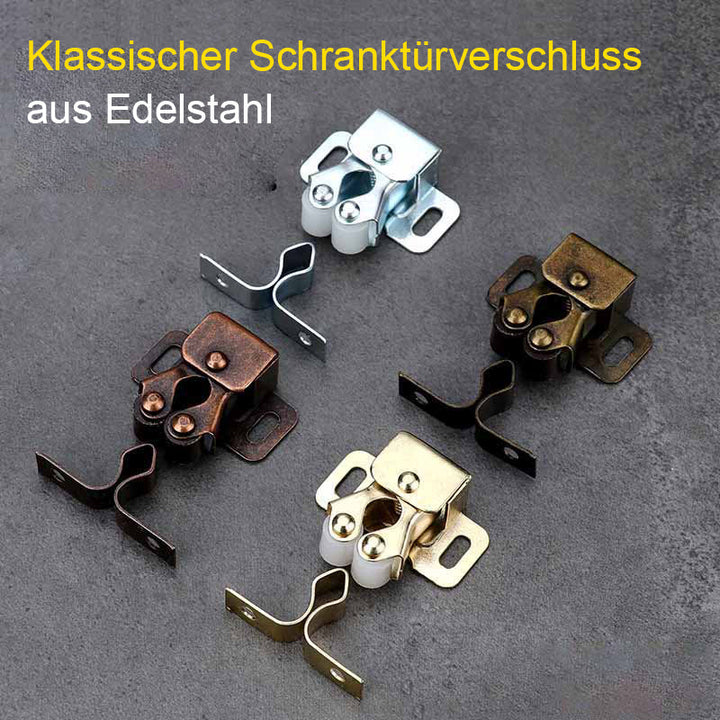 Klassischer Schranktürverschluss aus Edelstahl | Karnz
