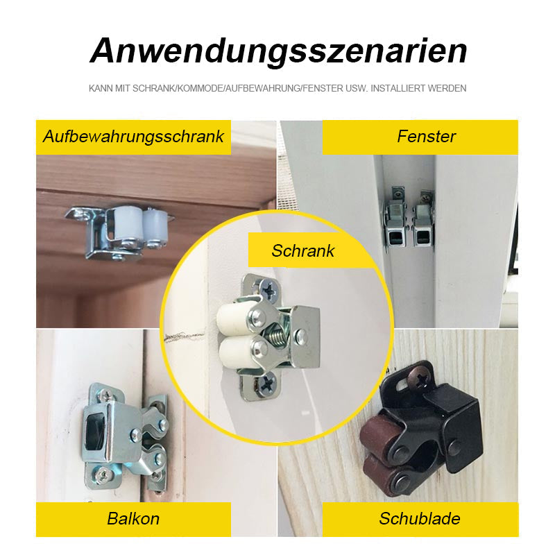 Klassischer Schranktürverschluss aus Edelstahl | Karnz