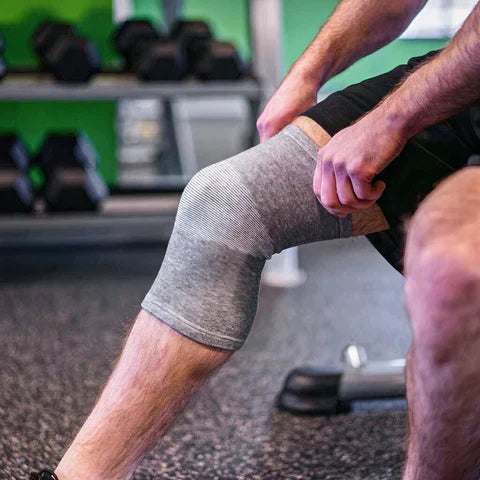 KneeBright Unterstützung Bandage – Verstellbare Knieorthese für den täglichen Gebrauch | Karnz