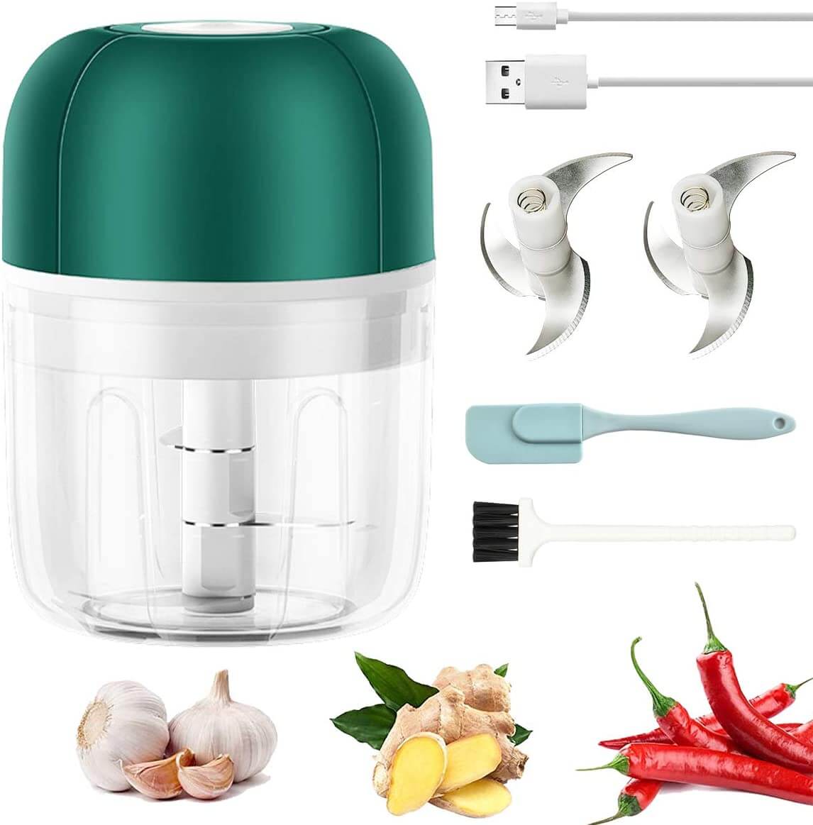 ChopEase Elektrischer KnoKarnzauchpress – USB aufladbar – Kompakt & Leistungsstark – 250ml | Karnz