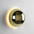 Mittelalterliche Bauhaus-Wandleuchte – Moderne runde LED-Leuchte