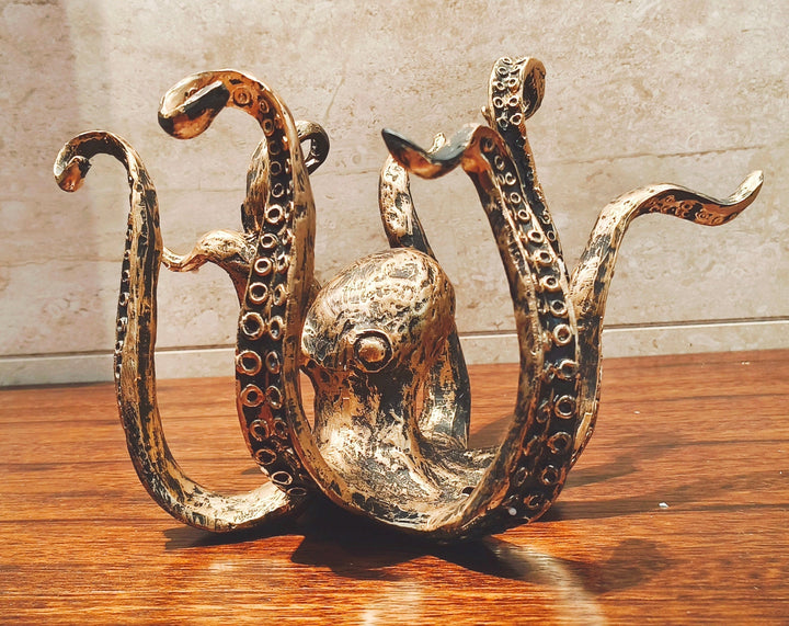 Kraken - Octopus Design Rustikale Cruch Halter Schüssel