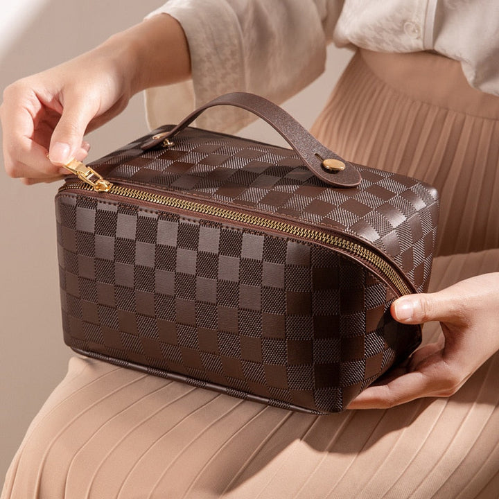 Kosmetiktasche Make-up Organizer mit Fächern | Karnz