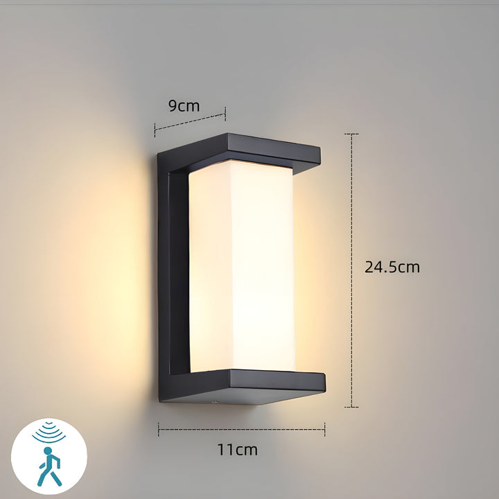 Karnz | LED Außen Bewegungsmelder wasserdichte Wandlampe