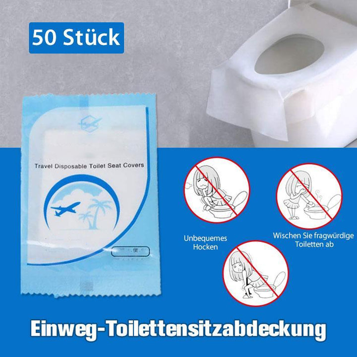 Einweg-Toilettensitzabdeckung (50 Stücke) | Karnz