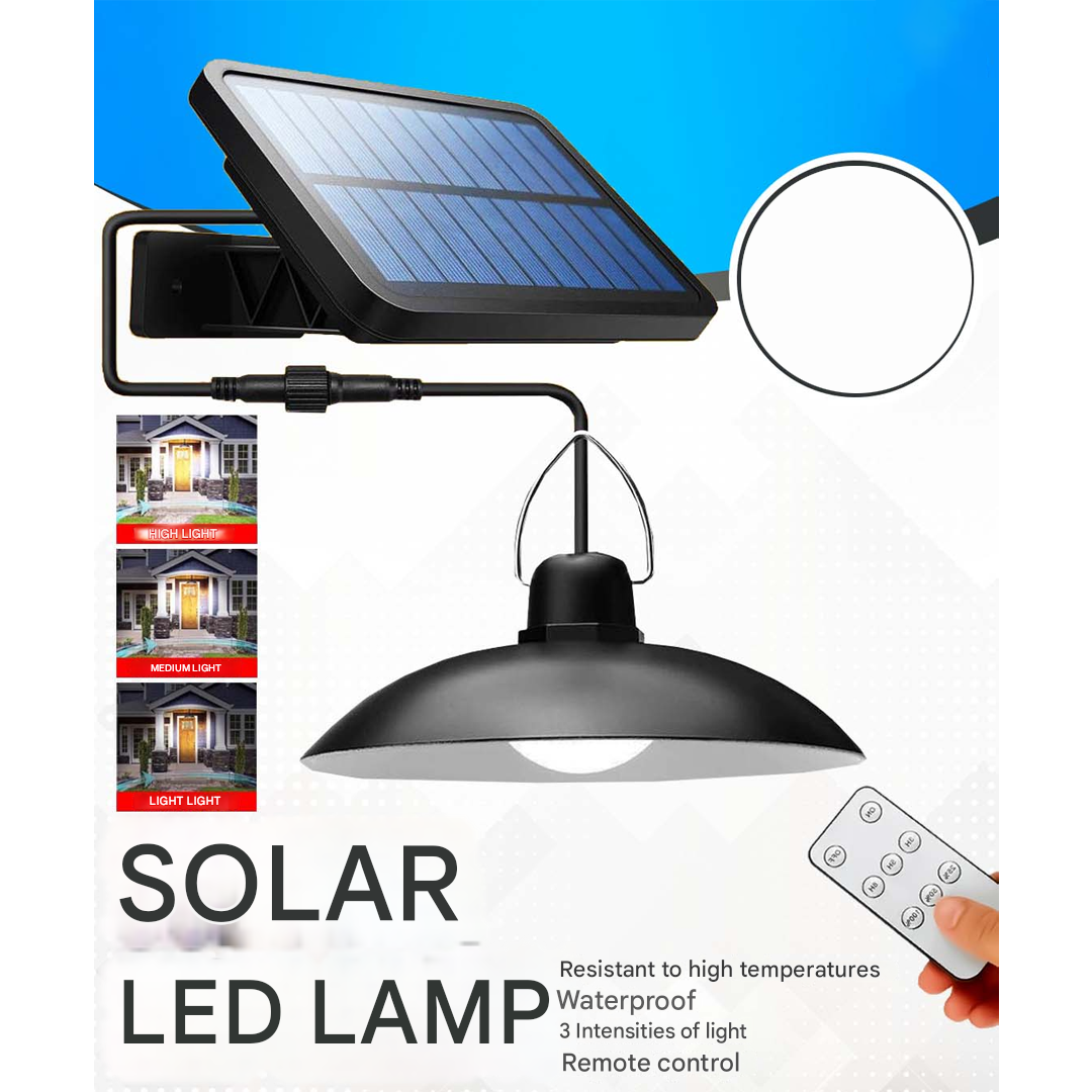 SolarDuo LED Lamp Set auf Solarenergie mit Fernbedienung | Karnz