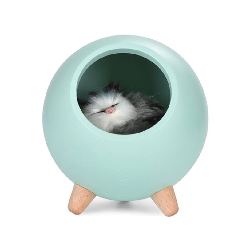 Kat kabellose Kinder Nachttischlampe - Wiederaufladbares süßes Design | Karnz