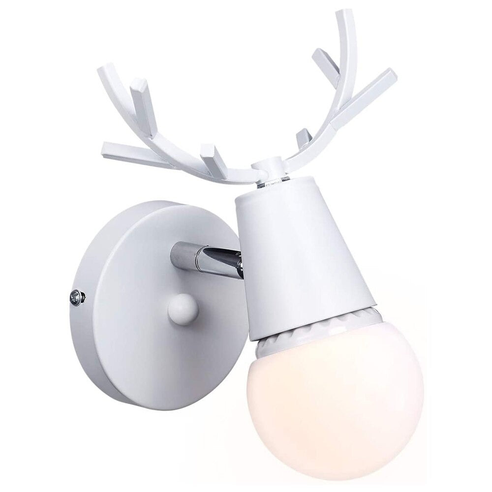 Deer Antler Wand Nachttischlampe Wandleuchte im nordischen Stil Design | Karnz