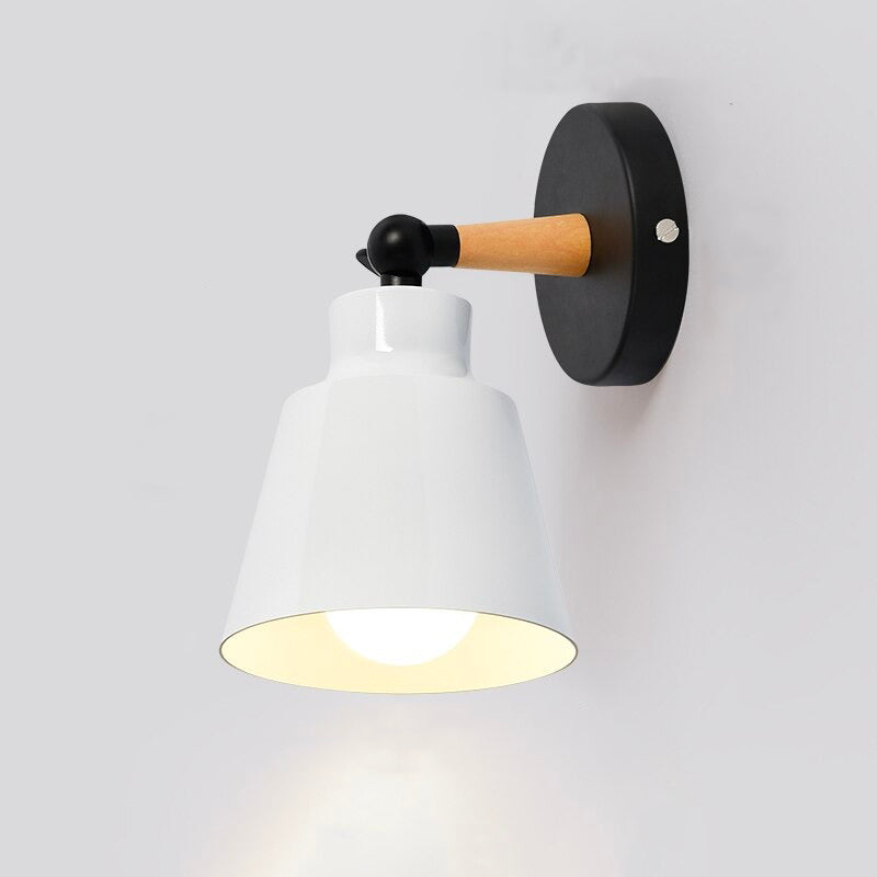 Skandinavische Metall Wand Nachttischlampe mit Touchsteuerung | Karnz