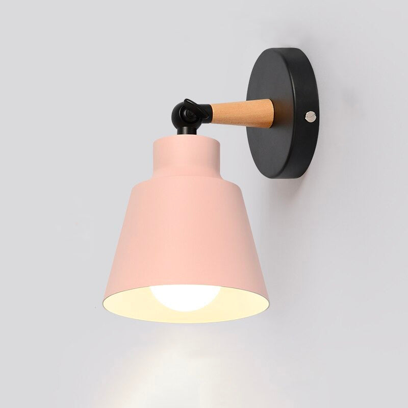 Skandinavische Metall Wand Nachttischlampe mit Touchsteuerung | Karnz