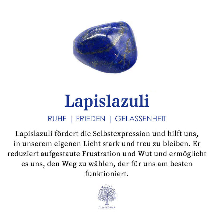 Orion-Spirituelle Halskette mit Tigerauge und Lapislazuli – Rosenkranz für Männer
