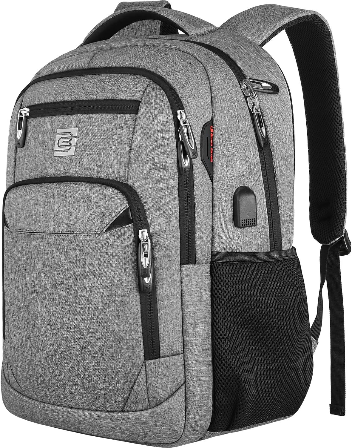 Slim Anti-Diebstahl Laptop Rucksack mit USB-Ladeanschluss | Karnz