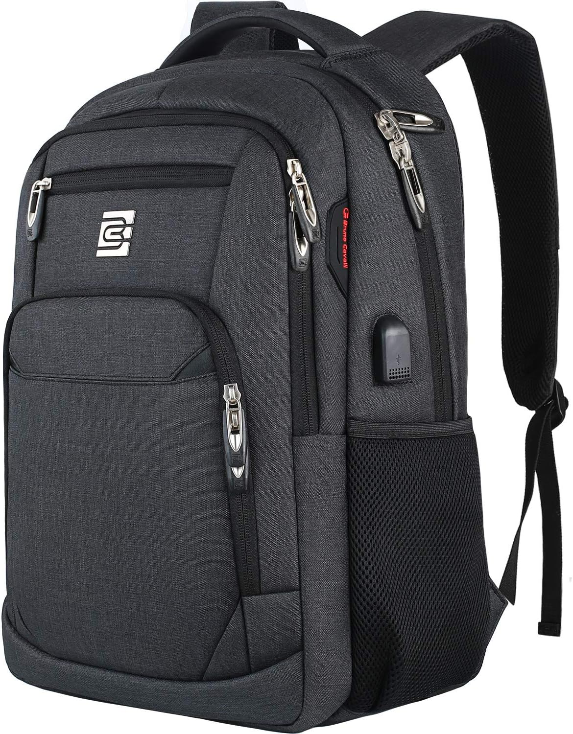 Slim Anti-Diebstahl Laptop Rucksack mit USB-Ladeanschluss | Karnz