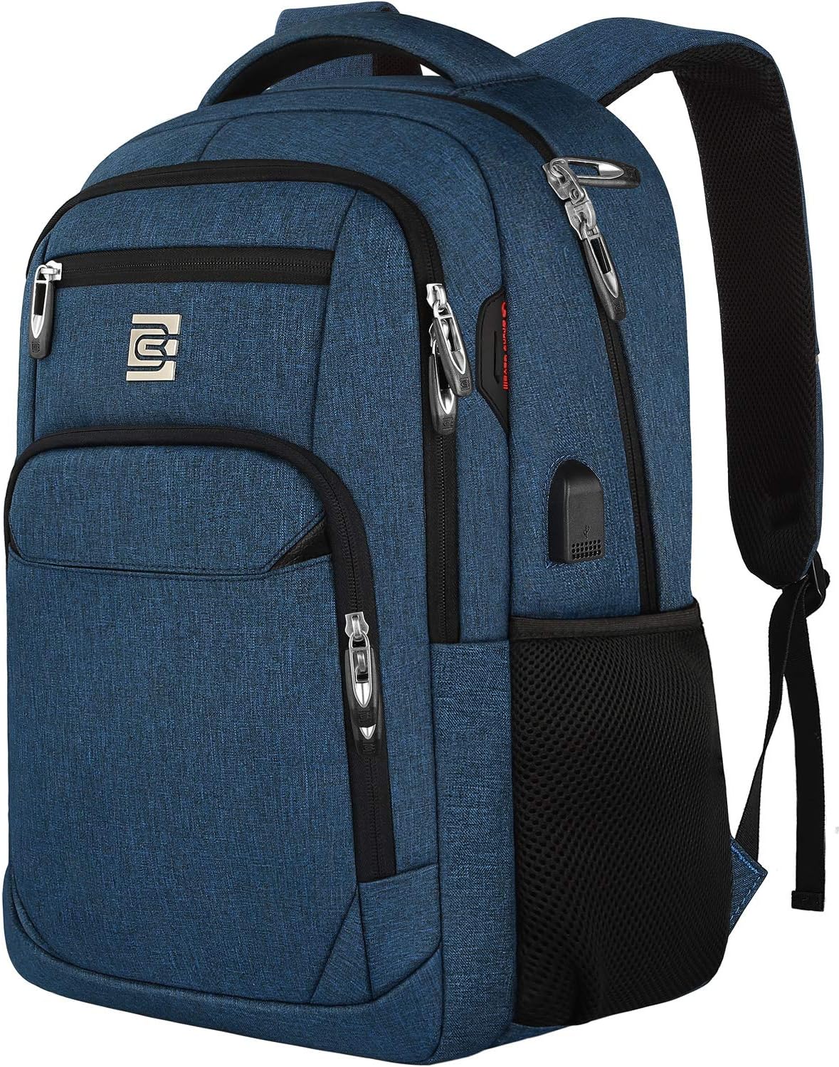 Slim Anti-Diebstahl Laptop Rucksack mit USB-Ladeanschluss | Karnz