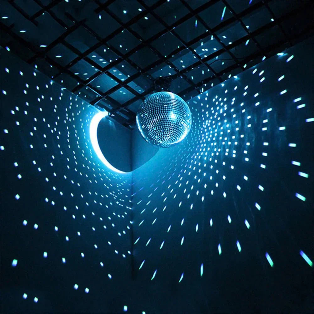 Große schimmernde Disco-Party-Kugel Glas moderne Dekoration | Karnz