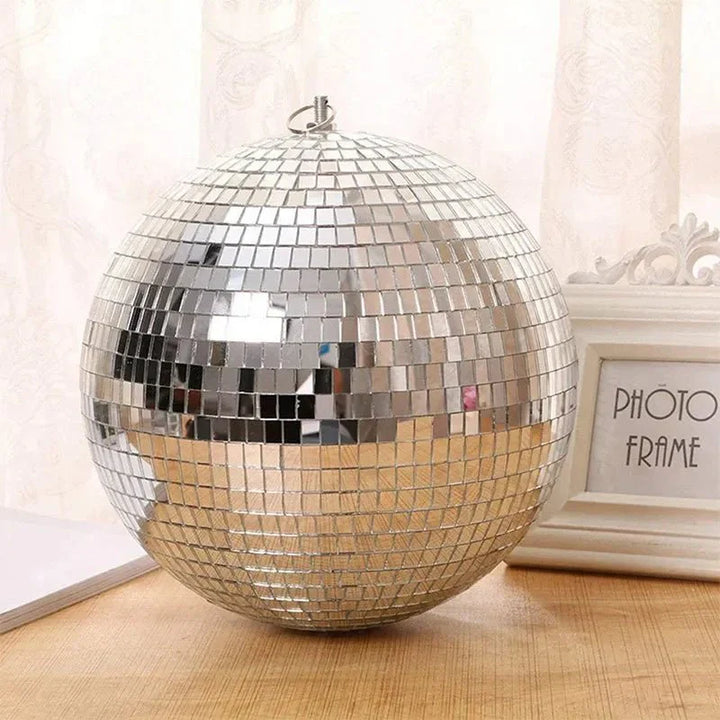 Große schimmernde Disco-Party-Kugel Glas moderne Dekoration | Karnz