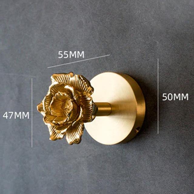 Goldene Messingwandhaken – Handgefertigte Tierdesigns für stylische Wanddekoration | Karnz
