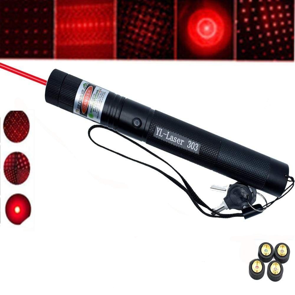 Hochleistungs-Laserpointer 303 | Starker grüner Strahl für große Entfernungen