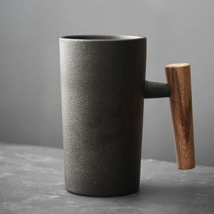 LATTECRAFT – Nordic Earth Latte Cups, handgefertigte Keramik-Kaffeebecher mit ergonomischem Griff