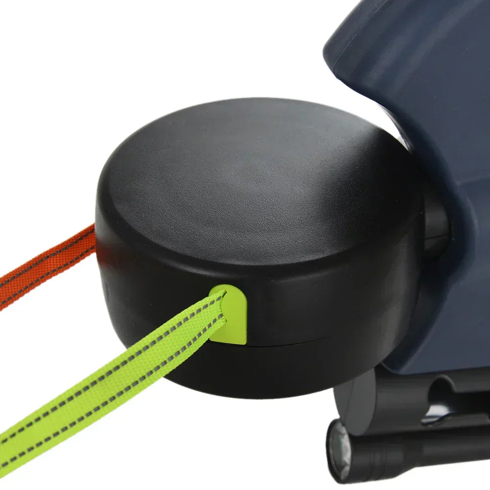 DuoLijn LED Dual Retractable Leine für Hunde und Katzen mit 360° Rotationsmechanismus 3 Meter | Karnz