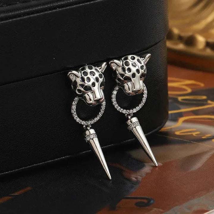 Karnz | Leopard Kreis Ohrringe
