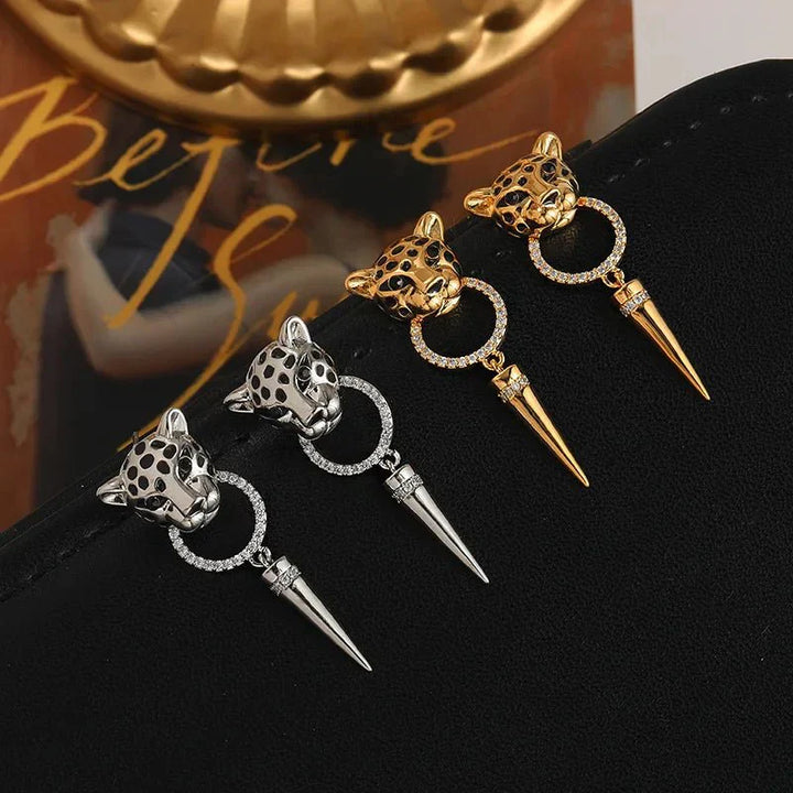 Karnz | Leopard Kreis Ohrringe