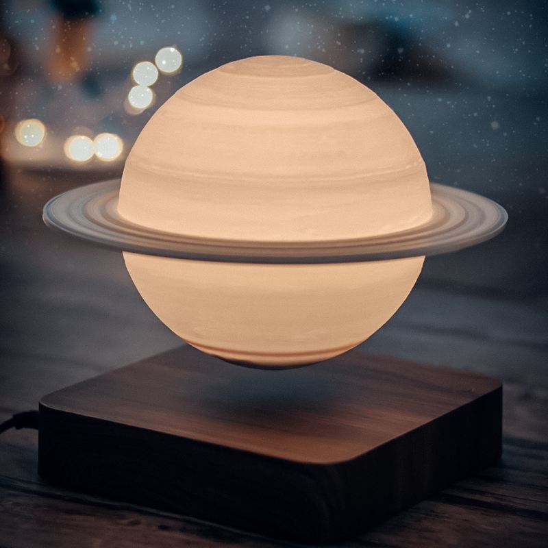 Schwebende Saturnlampe Karnz