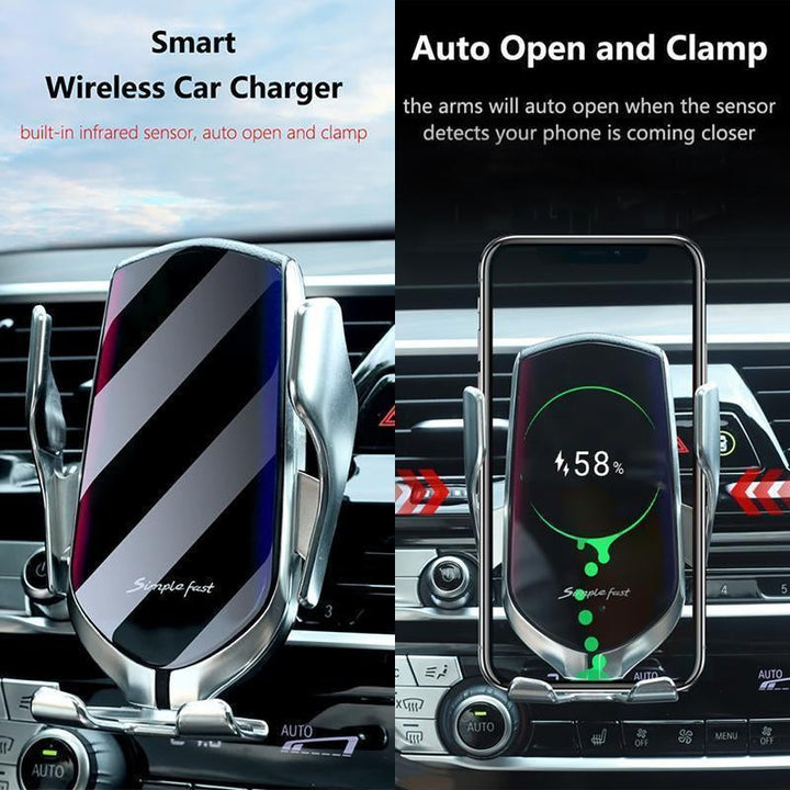 Smart Wireless Automatic Sensor Auto Telefon Halter Ladegerät | Karnz