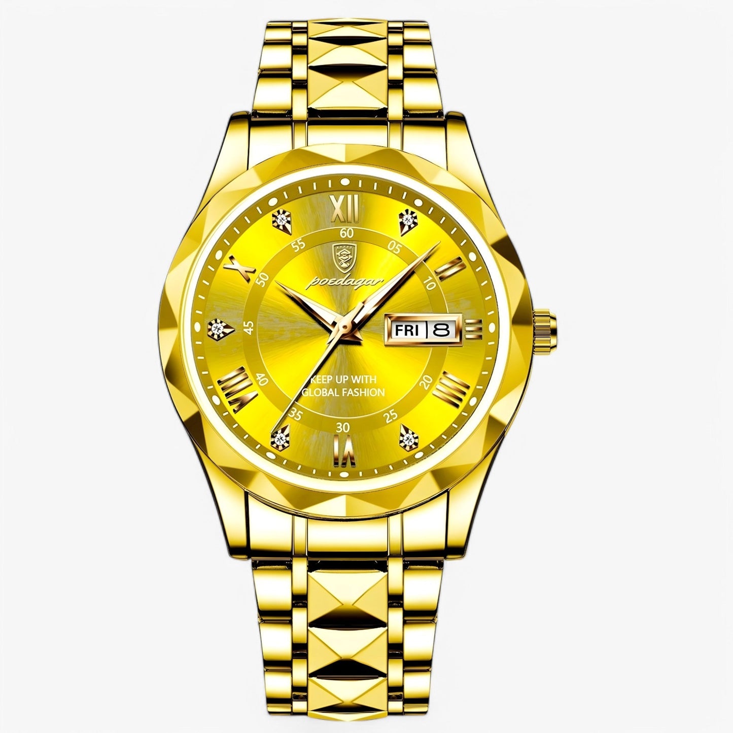 Herren Automatikuhr Klassisches Lederband 40mm | Karnz