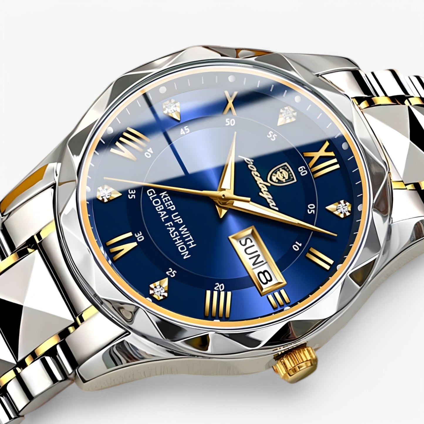 Herren Automatikuhr Klassisches Lederband 40mm | Karnz