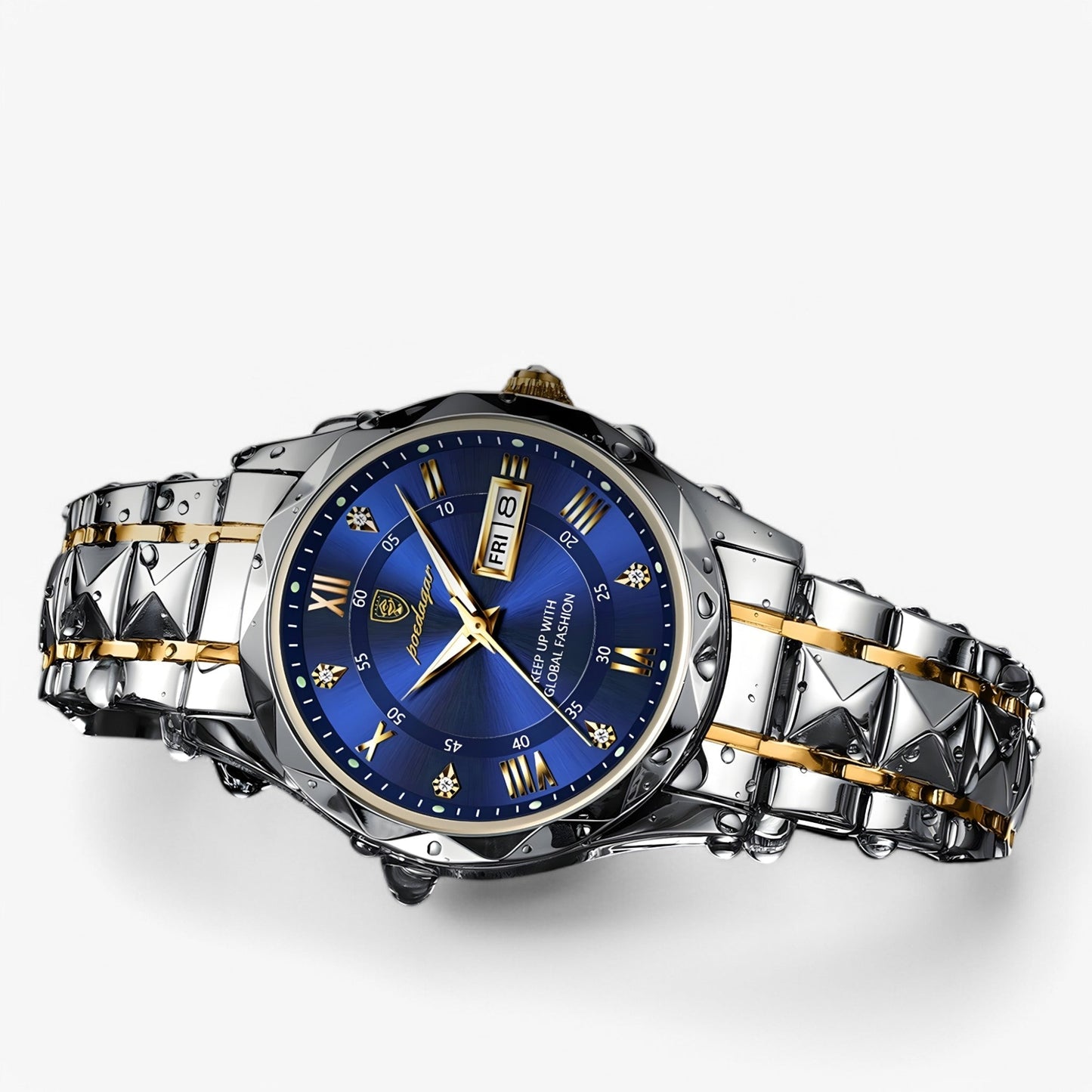 Herren Automatikuhr Klassisches Lederband 40mm | Karnz