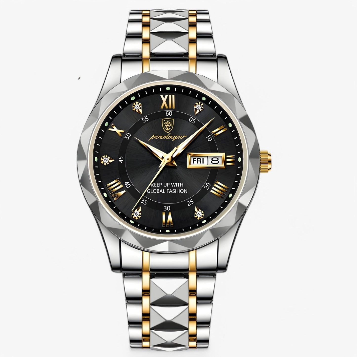 Herren Automatikuhr Klassisches Lederband 40mm | Karnz