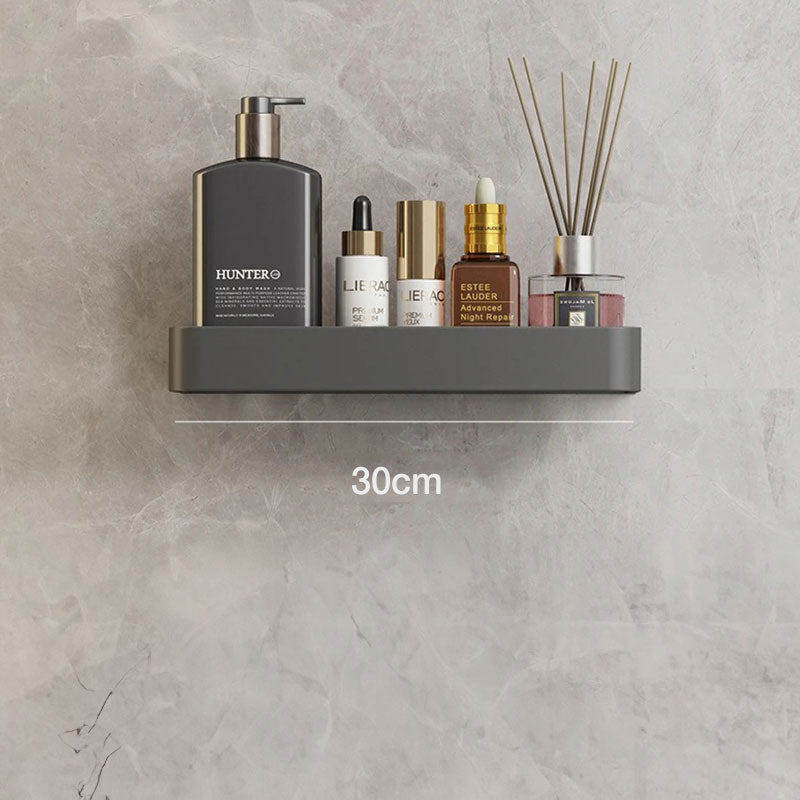 Karnz | Zeitgenössische, elegante Badezimmerregale in Grau